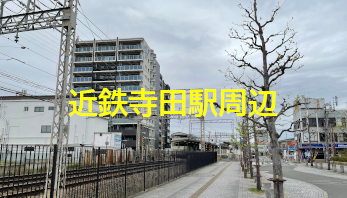 近鉄 寺田駅 周辺の町の変化【2021年】 